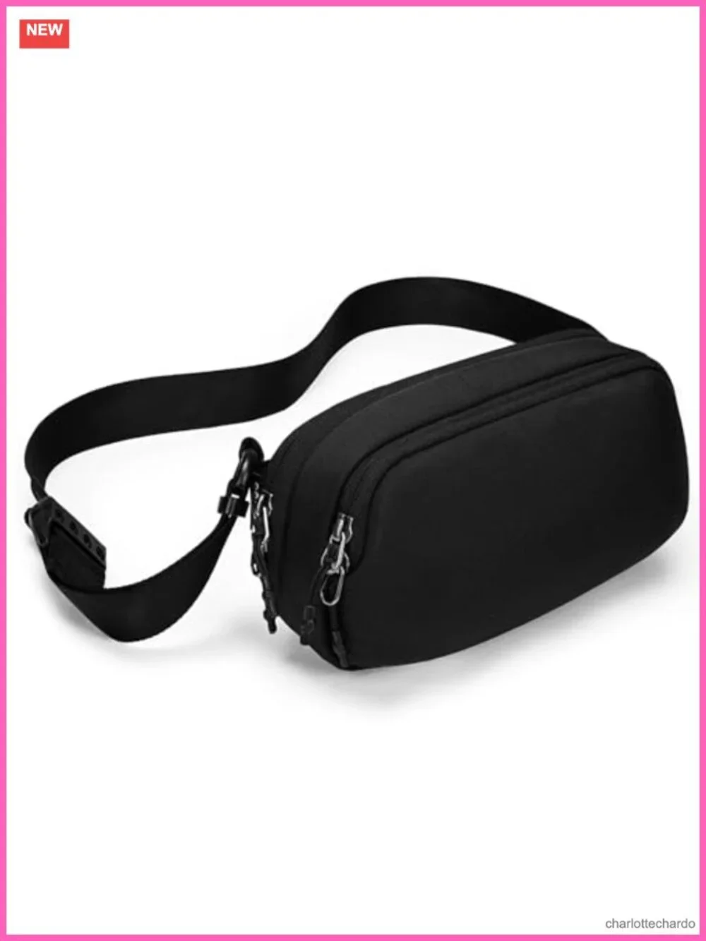 840D Cordura Sling Bag Crossbody Chest Pack Quick-Release Buckle 3L CORDURA